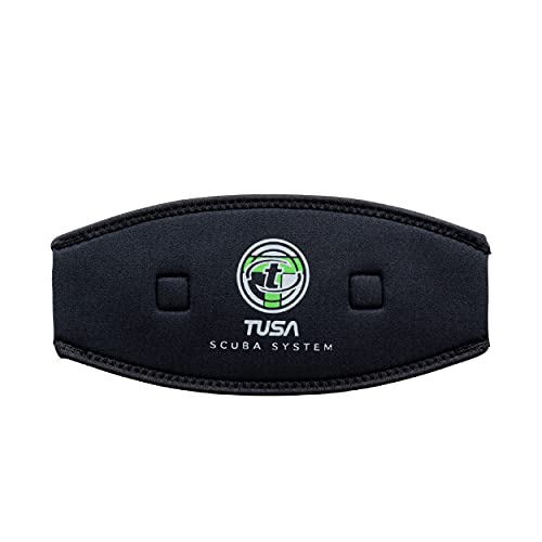 TUSA Neoprene Wide Comfort Mask Strap Cover (Black)