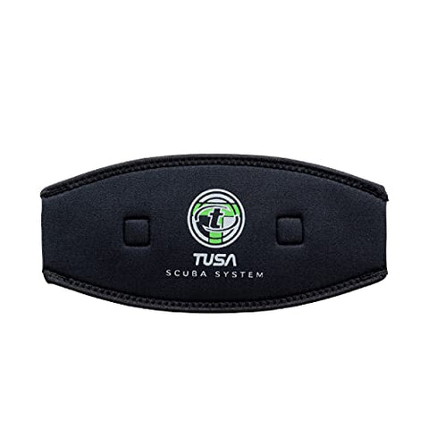 TUSA Neoprene Wide Comfort Mask Strap Cover (Black)