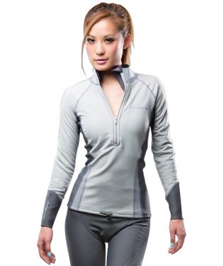 New Women's (X-Small) LavaCore Elite Long Sleeve Shirt with Merino, Polytherm, & Neoprene Panels for Scuba Diving, Surfing, Kayaking, Rafting, Paddling & Many Other WaterSports