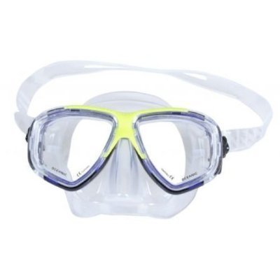 Oceanic New Ion 2 Scuba Diving & Snorkeling Purge Mask (Tricolor) with Free Upgrade to an Neoprene Comfort Strap ($12.95 Value)