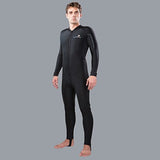 New Men's LavaCore Trilaminate Polytherm Full Jumpsuit (Medium) with Front Zipper for Extreme Watersports