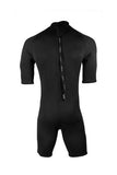 Tilos New Men's 2mm Skin Chest Shorty Wetsuit - Black (Size Large)