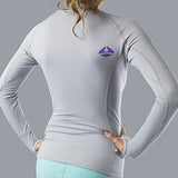 New Women's LavaCore Long Sleeve LavaSkin Shirt - Grey (Size Medium) for Scuba Diving, Surfing, Kayaking, Rafting, Paddling & Many Other Watersports