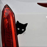 TopSpeed Vinyl Decal Car and Auto Sticker with Cute Pet Cat Face - 5.91" x 4.72"