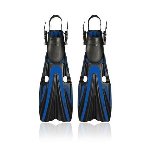 New Mares Volo Power Scuba Diving Fins - Blue (Size Regular 9-11)