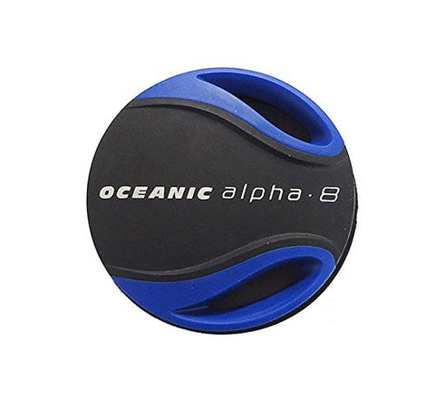 Oceanic Diaphragm Cover Second Stage Alpha 8 - Blue & Black