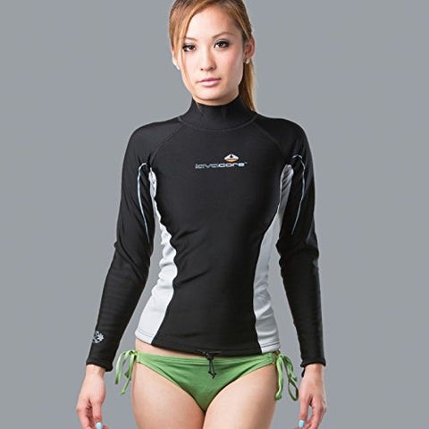 New Womens LavaCore Trilaminate Polytherm Long Sleeve Shirt (Medium) for Extreme Watersports