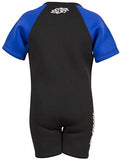 Hyperflex Access Unisex Child's 2mm Back Zip Shorty Wetsuit - Warm, Kid's Springsuit - 4-Way Stretch Neoprene - Adjustable Collar and Flat Lock Construction - 50+ UV SHIELD