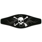 New Comfortable Neoprene Strap Wrapper for Your Scuba Diving & Snorkeling Mask - Skull & Crossbones
