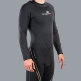 New Men's (Size Medium-Large) LavaCore BackZip Trilaminate Polytherm Full Jumpsuit for Scuba Diving, Surfing, Kayaking, Rafting, Paddling & Many Other Water Sports