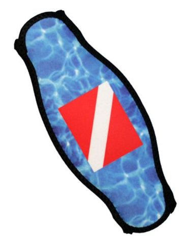 Innovative Scuba Concepts Strap Wrapper Neoprene Mask Strap Cover Dive Flag