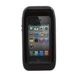 New Trident Wave II Waterproof Smartphone Case with FREE Floating Wrist Lanyard ($12.95 Value) and Free Neck Lanyard for Apple iPhone 4 and 4S - Also Fits Phones Measuring Up to 4.56 x 2.33 x .34 Inches (116mm x 59.2mm x 8.7 mm) (Black)