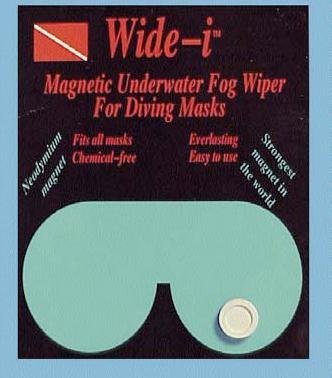 Trident New Scuba Diving Mask Magnetic Fog Wiper