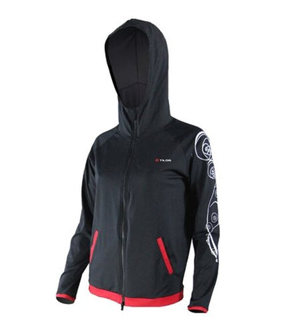 Tilos 6oz Unisex Anti-UV Rash Guard Hooded Jacket (X-Large)