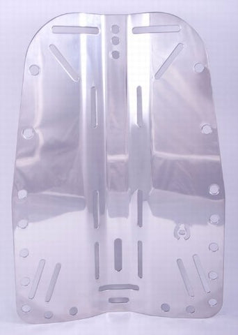 Hollis New Polished Stainless Steel Scuba Diving Backplate