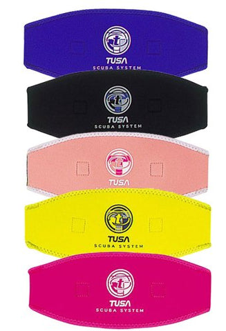 Tusa Mask Strap Cover, Flash Pink