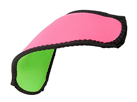 New Comfortable Neoprene Strap Wrapper for Your Scuba Diving & Snorkeling Mask - Pink/Green