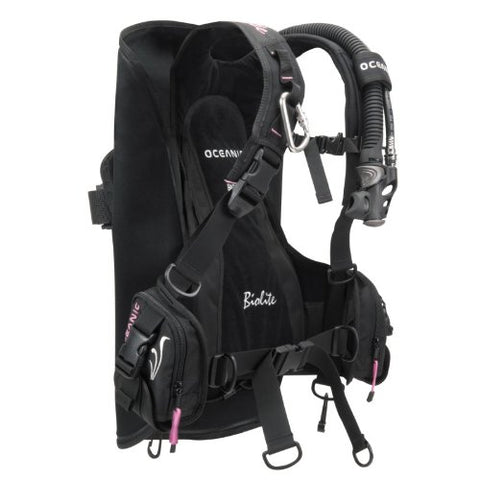 New Oceanic BioLite Travel Scuba Diving BCD -Pink (Size X-Small)/FBM