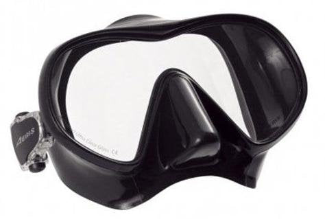New Aeris Origin Scuba Diving & Snorkeling Mask with Low Volume and Lightweight Frame (Grey Frame/Black Skirt)
