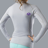 New Women's LavaCore Long Sleeve LavaSkin Shirt - Grey (2X-Small) for Scuba Diving, Surfing, Kayaking, Rafting, Paddling & Many Other WaterSports