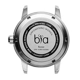 Bia Women's Rosie Japanese Quartz Diving Watch with Stainless Steel Strap, Silver, 18 (Model: B2007)