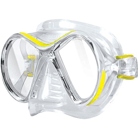 Oceanic Oceanvu Mask, Clear/Yellow