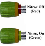 New Nitrox Vindicator On-Off Safety Valve Handle for Scuba Diving Tank Valve Handle - Model #5 Fits US Divers Valves (Labeled in Santa Ana, CA)