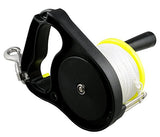 Typhoon New Scuba Diving, Cave, Tec, Wreck Rachet Reel with 150' of Braided Nylon Line