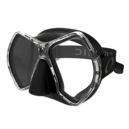 Oceanic Cyanea Ultra Scuba Mask - Clear Lens - Black/Gray