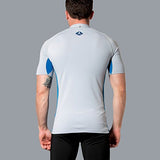 Lavacore New Men's Short Sleeve LavaSkin Shirt - White (Size Medium) for Scuba Diving, Surfing, Kayaking, Rafting, Paddling & Many Other Watersports