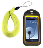 New Trident Tide-2 Waterproof Smartphone Case with FREE Floating Wrist Lanyard ($12.95 Value) and Free Neck Lanyard for Samsung Galaxy S3 - Also Fits Phones Measuring Up to 5.5 x 2.8 x .55 Inches (140mm x 71mm x 14 mm) (Black)