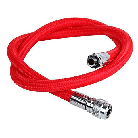 XS Scuba Miflex BC Hoses-Red-22 inches