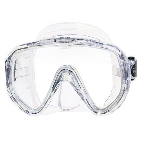 New Titanica Single Lens View Scuba Diving & Snorkeling Mask (Clear)