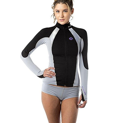 New Women's LavaCore Elite Stand Up Paddleboard (SUP) Jacket - Grey (Small)