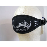Oceanic New Ion 2 Scuba Diving & Snorkeling Purge Mask (Ice Blue) with Free Neoprene Comfort Strap ($12.95 Value)