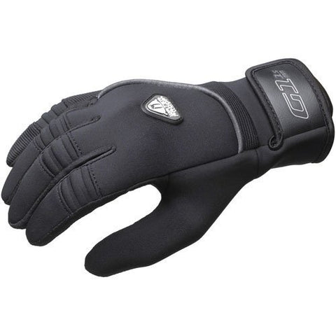 Waterproof New Tusa 1.5mm 5-Finger Stretch Neoprene Gloves with Amara Leather Palm (X-Large)
