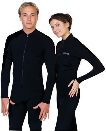 New Tilos Unisex Lycra Spandex Full Skin Suit (Small/Black) for Scuba Diving & Snorkeling