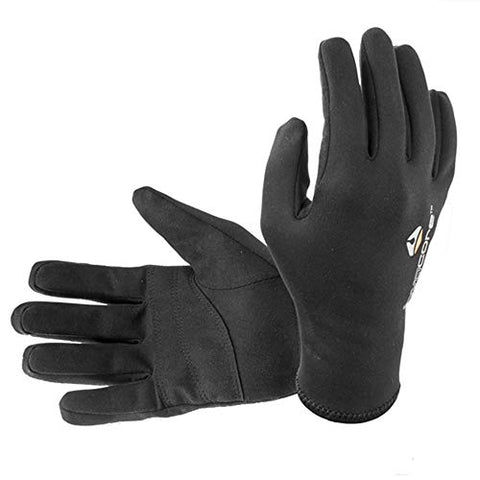 Lavacore New 5-Finger Trilaminate Polytherm Gloves (Small) for Scuba Diving, Fishing, Waterskiing, Surfing, Kayaking, Paddling and Many Other Water Sports
