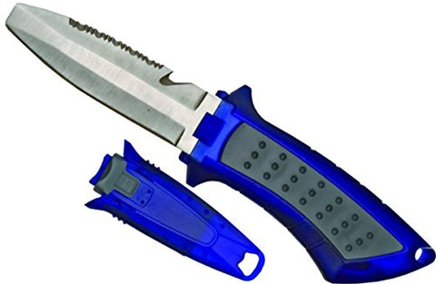 Innovative Slimline 2-3/4in BCD Stainless Blunt Tip Knife (Blue)
