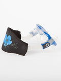 Innovative Strap Wrapper Neoprene Mask Strap Cover Blue Hibiscus