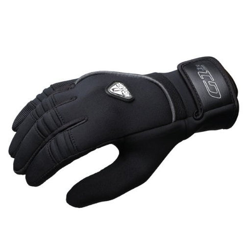 Waterproof New Tusa 1.5mm 5-Finger Stretch Neoprene Gloves with Amara Leather Palm (X-Small)