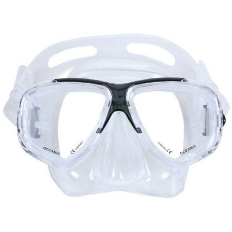 New Oceanic Ion Scuba Diving & Snorkeling Mask (Clear) with FREE Neoprene Comfort Strap ($12.95 Value)