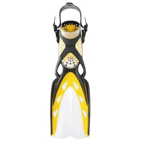 Mares New X-Stream Scuba Diving Fins - Yellow (Size Large/X-Large)