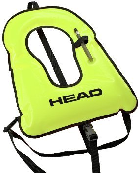 Mares Head Snorkel Vest, Yellow/Black Trim, Adult/Regular/80 to 180 lb