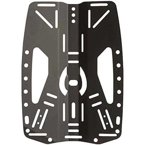 Hollis Stainless Steel or Aluminum Backplate 2.0 for Scuba Diving