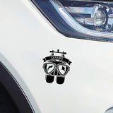 Deep Sea Fossils Scuba Diving Vinyl Decal Car Sticker with Scuba Diver Mask and Double Twin Tanks - 5.71" x 6.57"