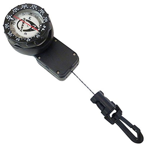 Oceanic New Compass Mounted on a 32 Inch Retractor