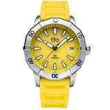 Bia Women's Rosie Stainless Steel Japanese Quartz Diving Watch with Silicone Strap, Yellow, 18 (Model: B2014)
