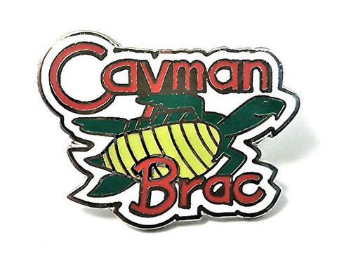 New Collectable Cayman Brac Scuba Diving Hat & Lapel Pin