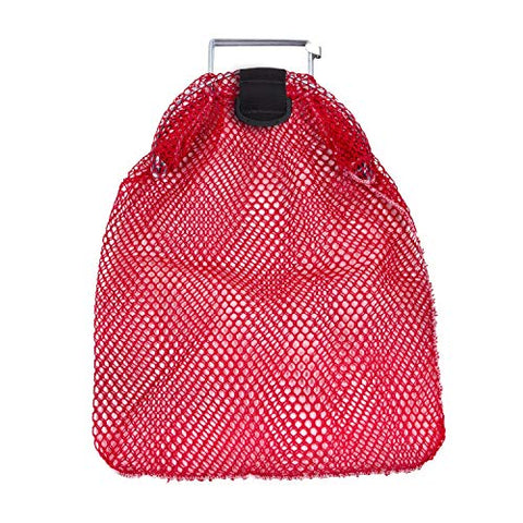 New Trident Mesh Game Bag with Wire Handle & D-Ring for Scuba Divers & Snorkelers (15 x 20 Inches)